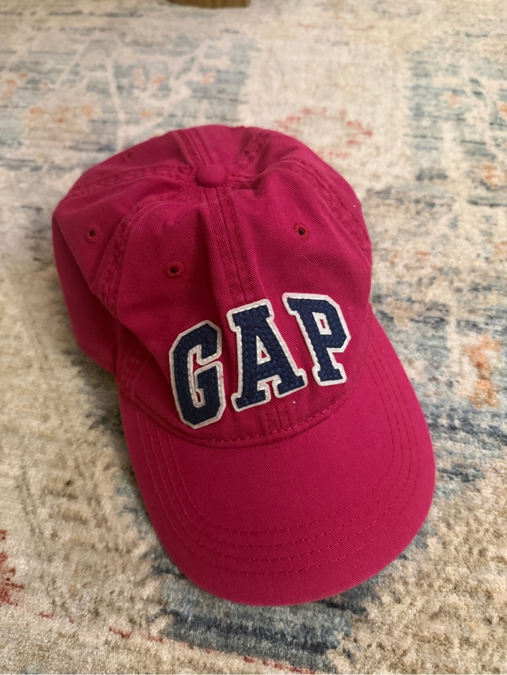 GAP Hot Pink Embroidered Logo Cap
